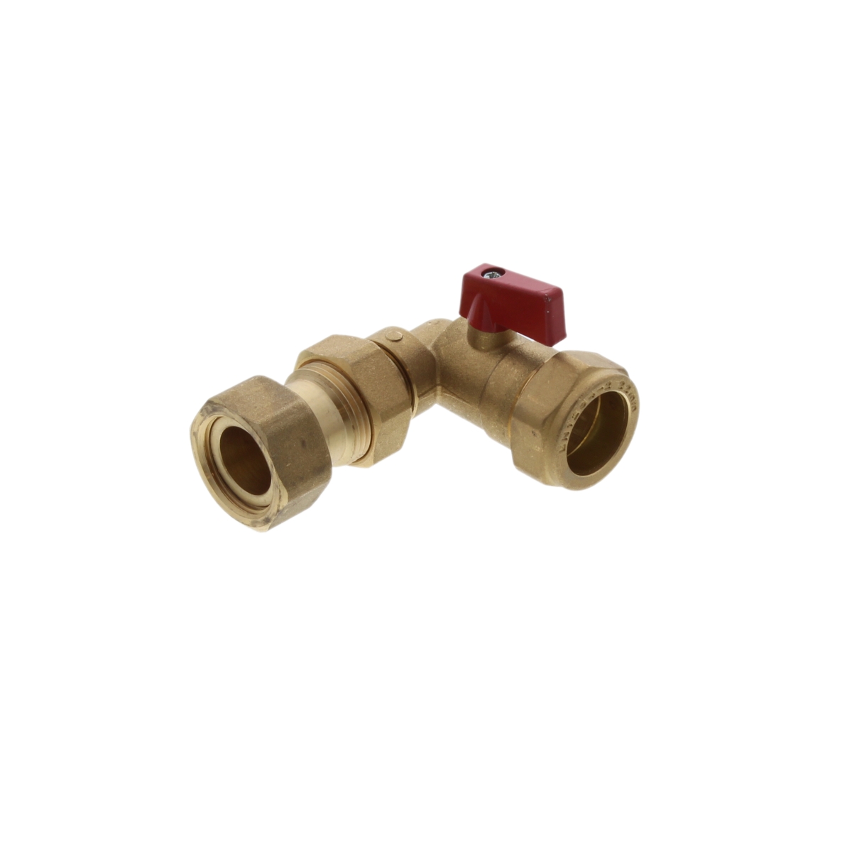 Ravenheat 22mm Bent Ballofix CH Valve 0008VAL01030/0