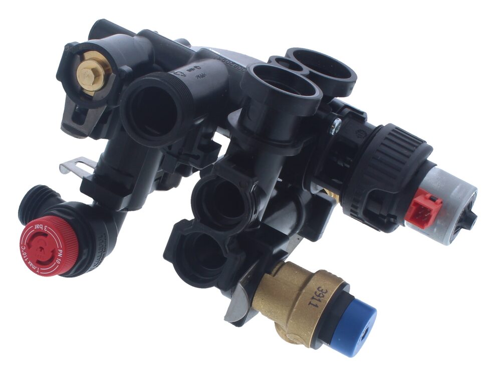 Glow-worm 3 Way Valve Assembly 0020018574
