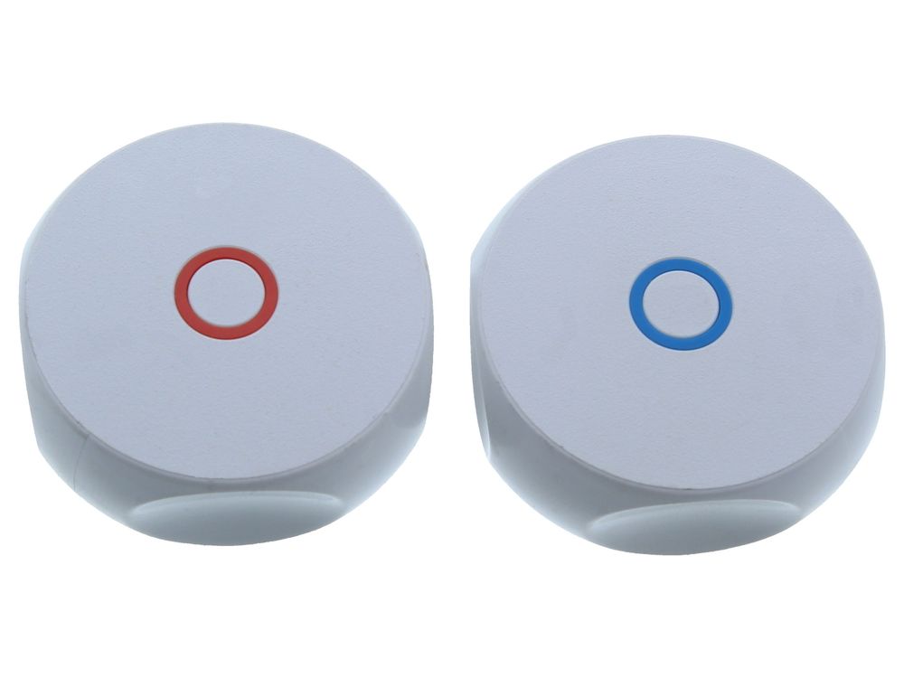 Vaillant Handle Set (Blue and Red) 012009
