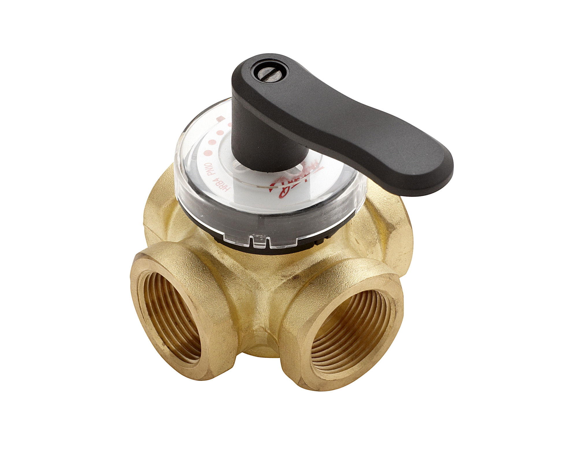 Danfoss Rotary 4-Way Valve Dn40 Kvs 25 Rp1 1/2 065Z0416