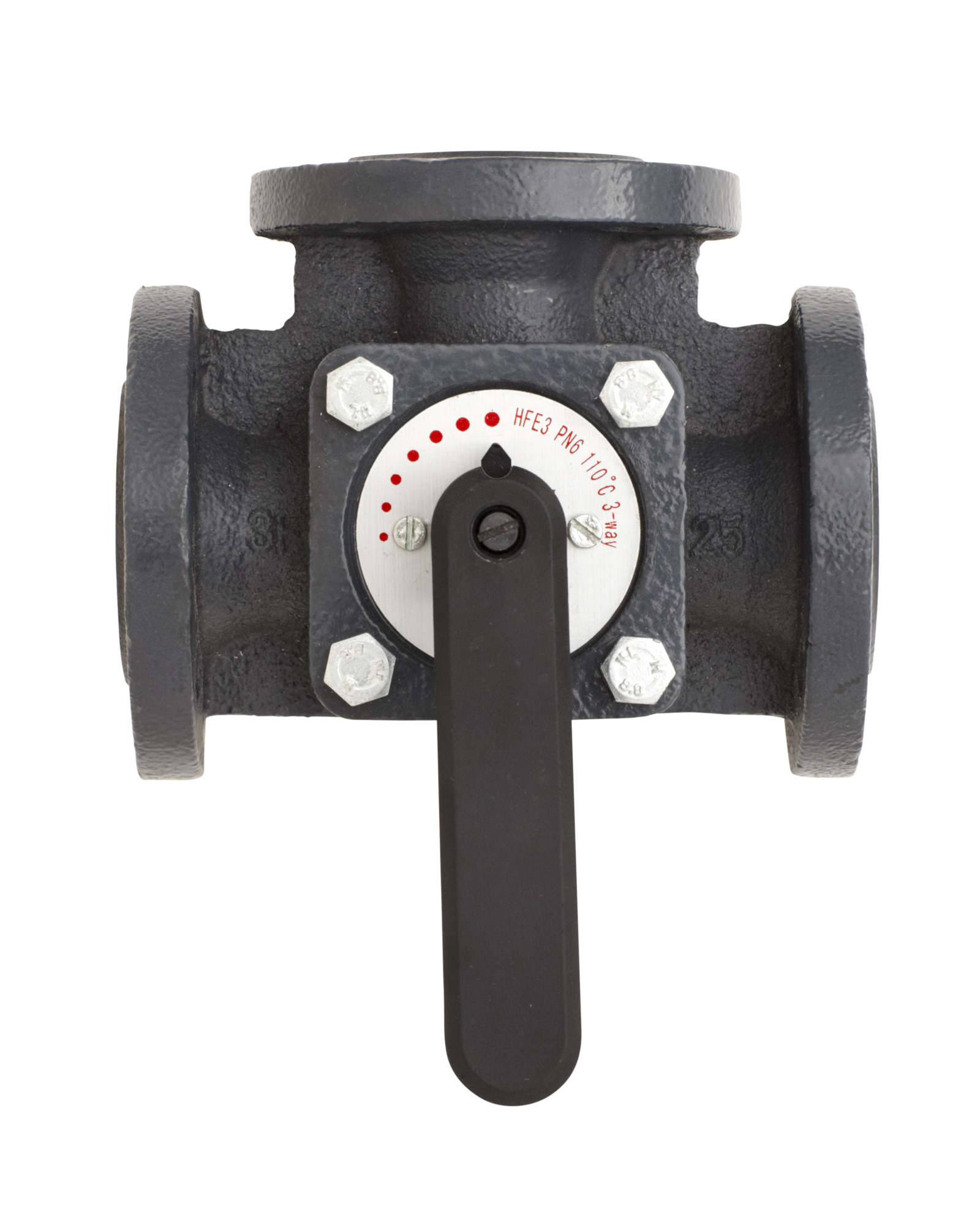 Danfoss Rotary 3-Way Flange Valve DN20 12 Kvs 065Z0428