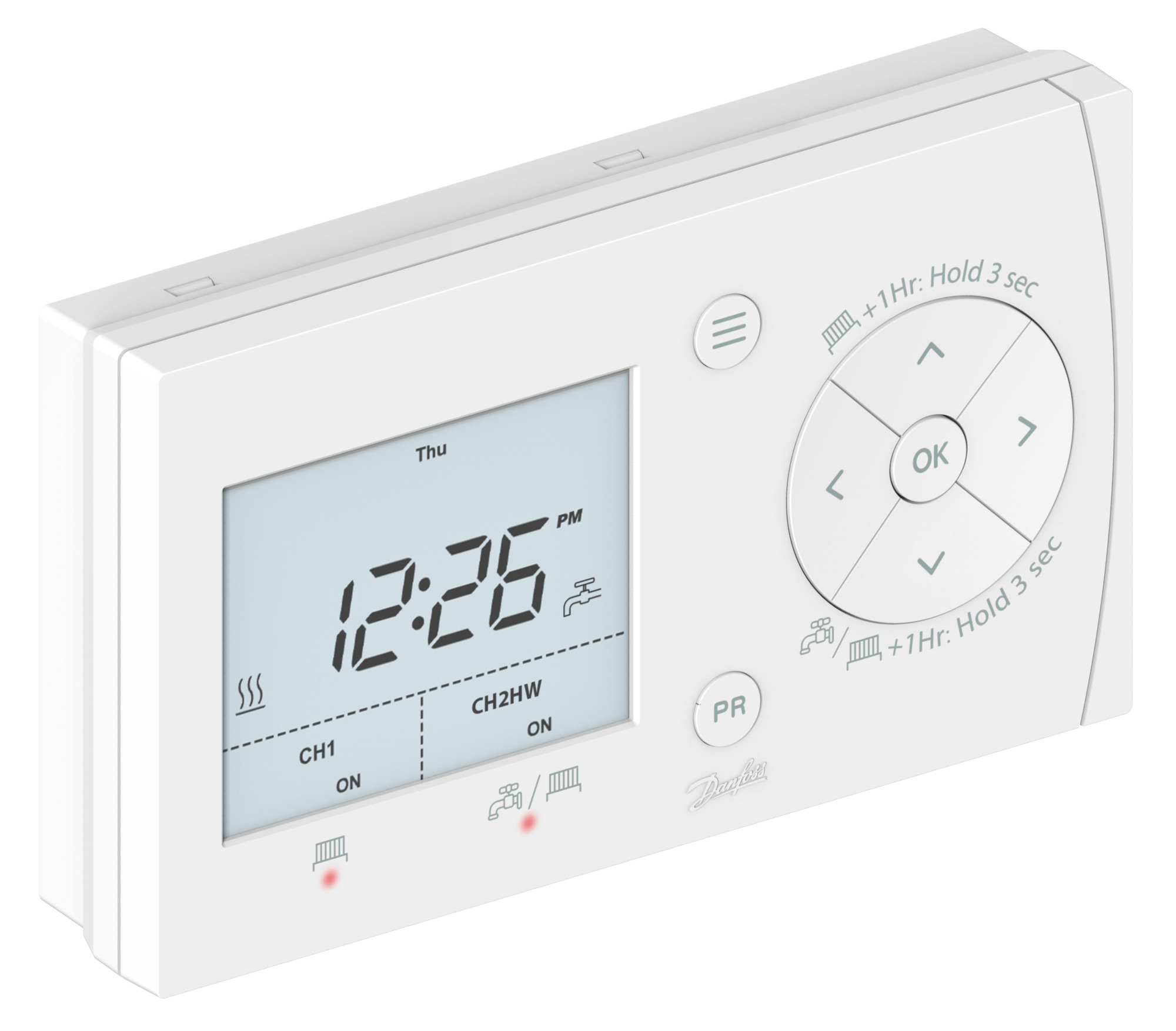 Danfoss 087N7885 SI 7 Day 24 Hour or 5/2 Day Program 2 CH