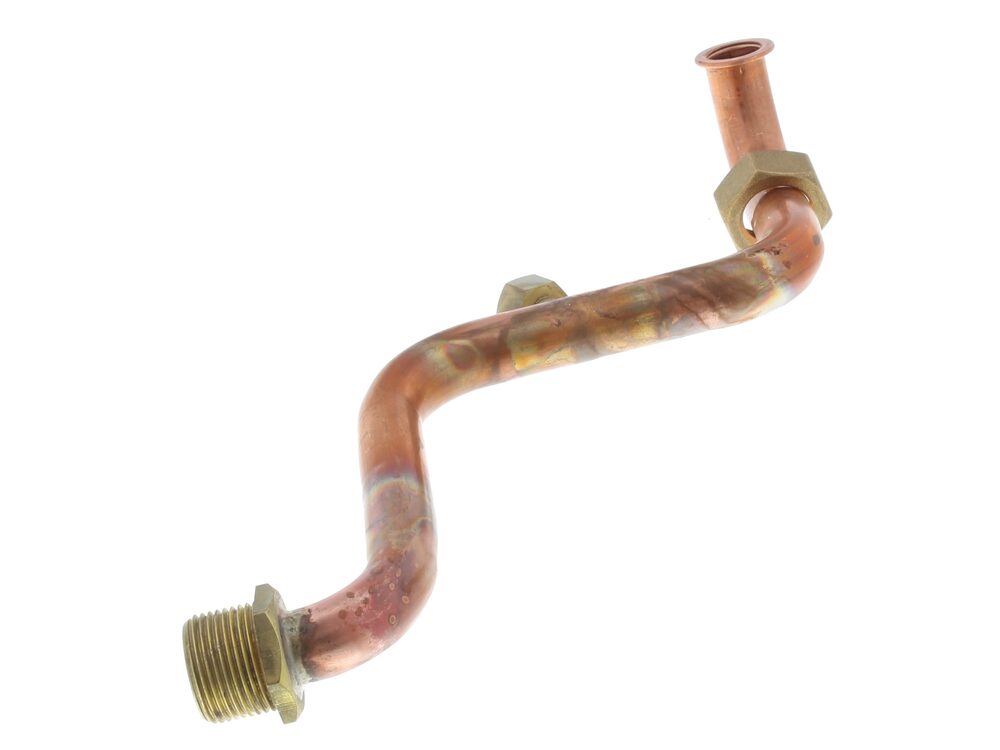 Alpha 18mm Diverter to Sealed Chamber Pipe 1.017663