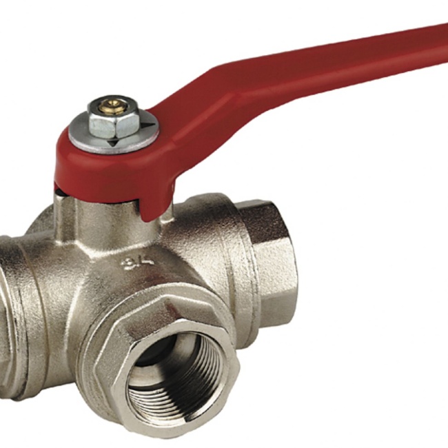 Altecnic 3/4 T-Pattern 3-Way Ball Valve 124-5013
