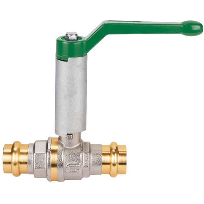 Altecnic 22mm Press-Fit Extended Lever Ball Valve 124-8023