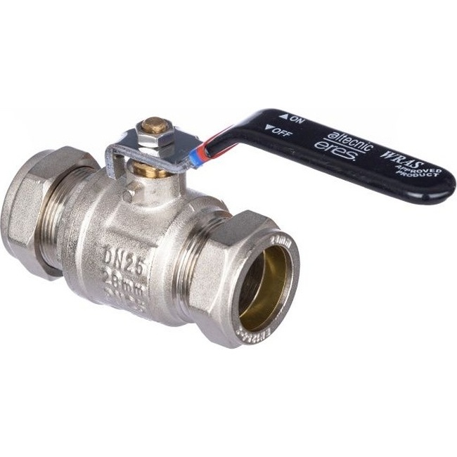 Special Offers 15mm Lever Ball Valve Black Handle 15LVRB