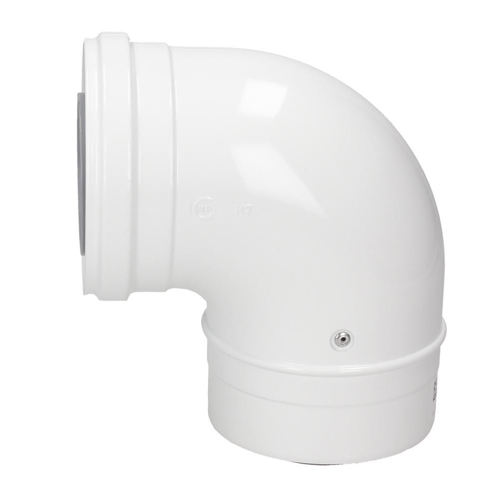 Ideal Flue Elbow 90 Degree 80mm 175747