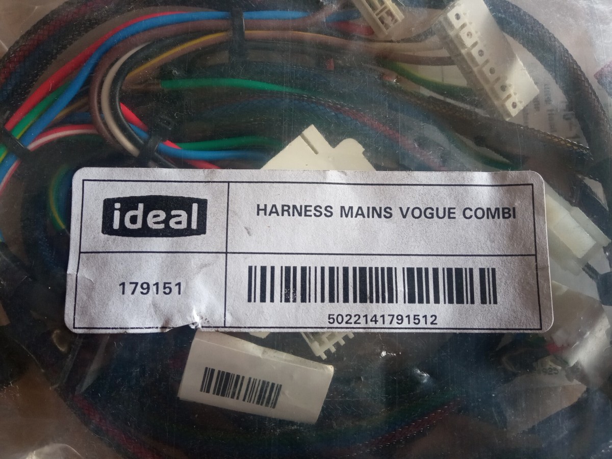 Ideal Wiring Harness Mains Vogue Combi 179151