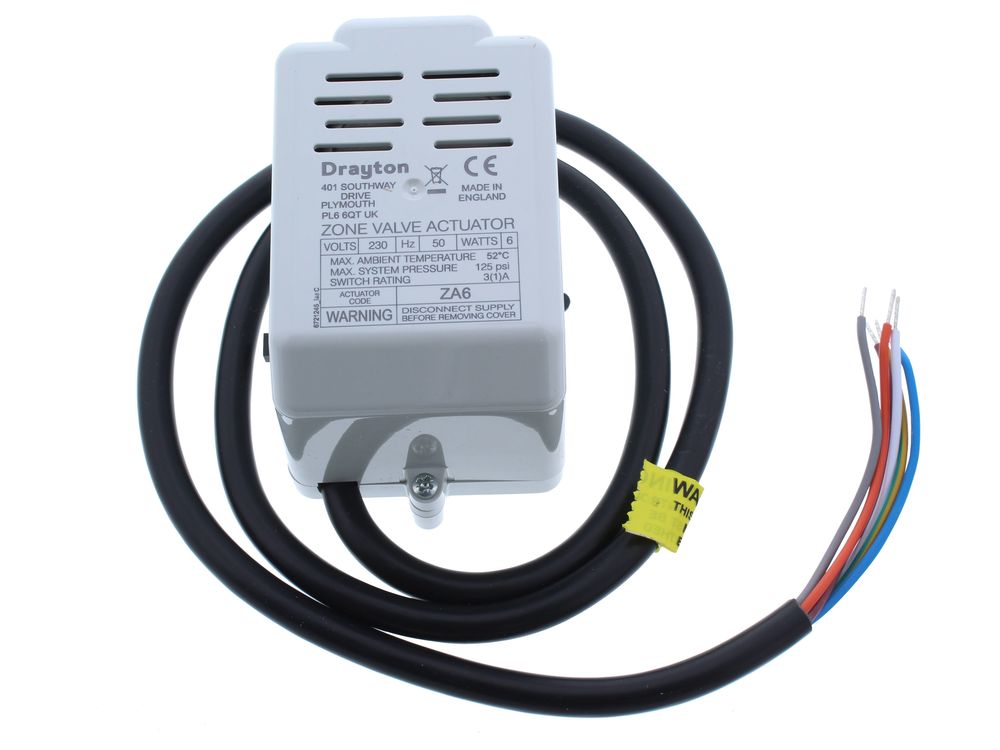 Drayton Controls ZA6 Zone Valve Actuator 6 Wire 27653