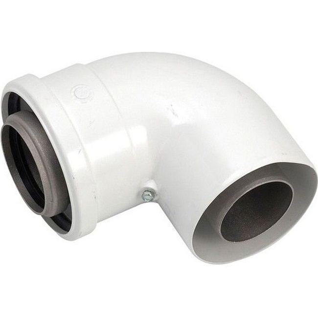 Vaillant 90Deg Flue Elbow 303808