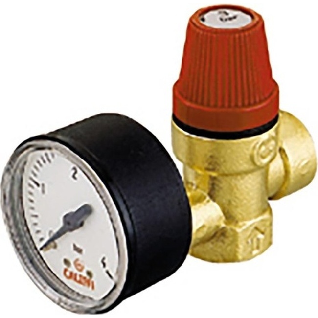 Altecnic Safety Relief Valve With Gauge 313525