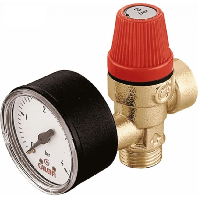 Special Offers 1/2M/F 6 Bar Safety Relief Valve With Gauge 314460