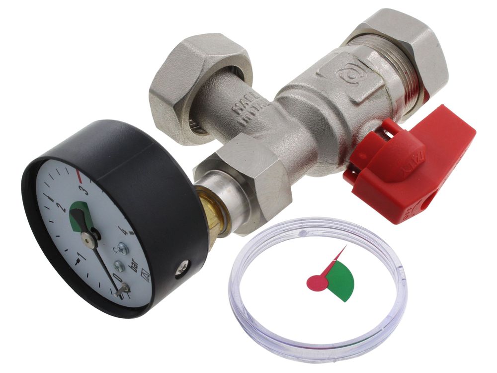 Ferroli Modena HE C/H Isolation Valve (Left) 39846230
