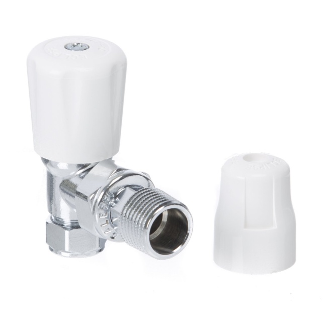 Altecnic Eclipse Manual Radiator Valve 15mm Angled 410415 LTC