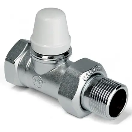 Altecnic Lockshield Straight Radiator Valve 1/2"