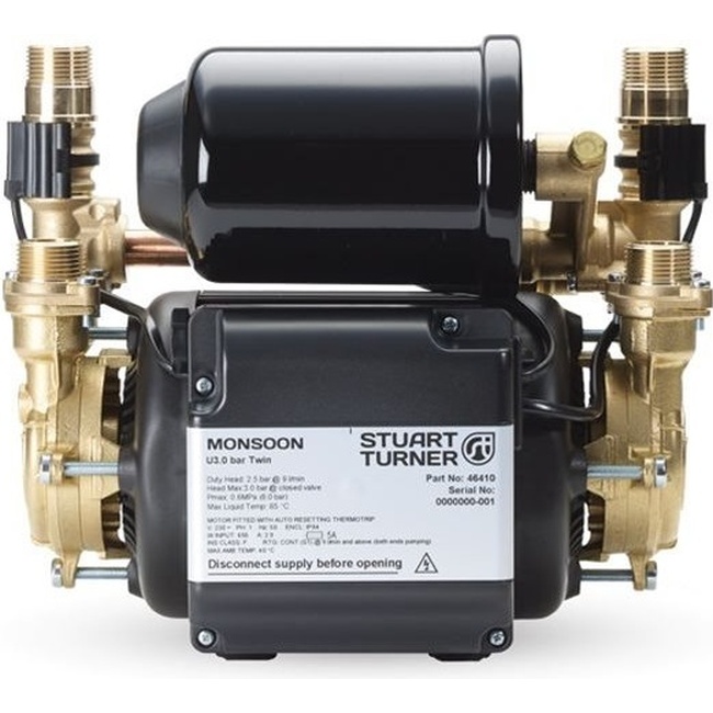 Stuart Turner Monsoon U3.0 Bar Twin Pump 46410