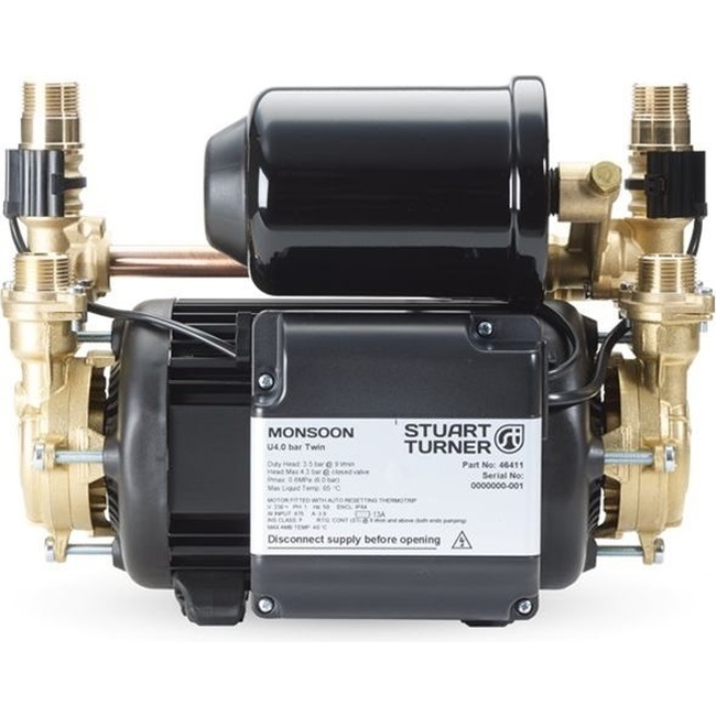 Stuart Turner Monsoon U4.0 Bar Twin Pump 46411