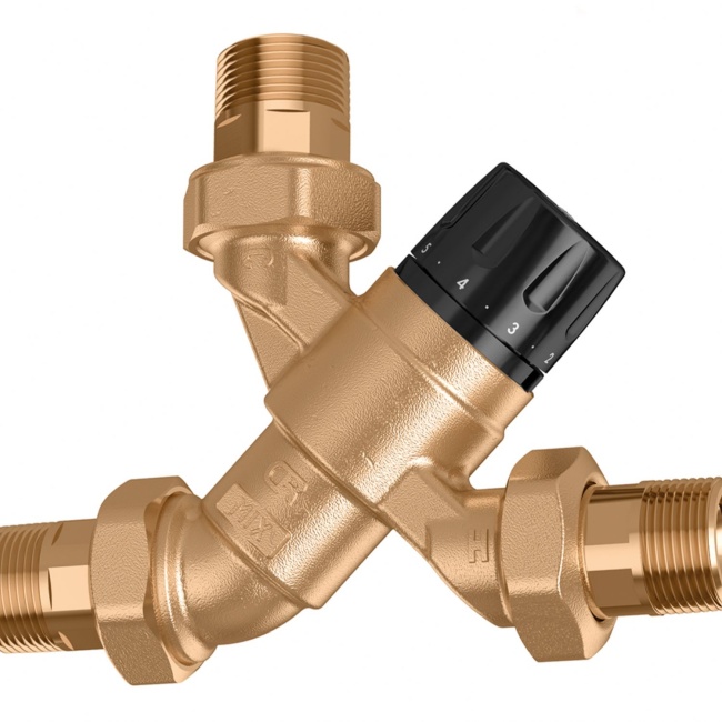 Altecnic 1/2 M BSP L Pattern Thermostatic Mixing Valve 520040