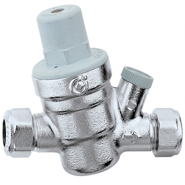 Altecnic Pressure Reducing Valve 15mm Compression w/ Port Only