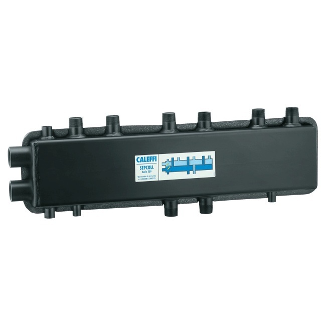 Altecnic Sepcoll Hydraulic Separator Manifold 3+1 with Insulation and Brackets