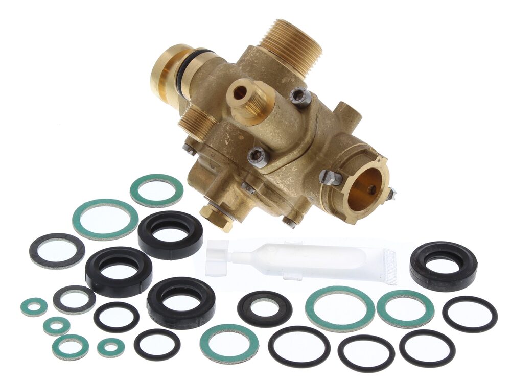 Alpha DHW flow valve with seal kit 740 6.5629960A