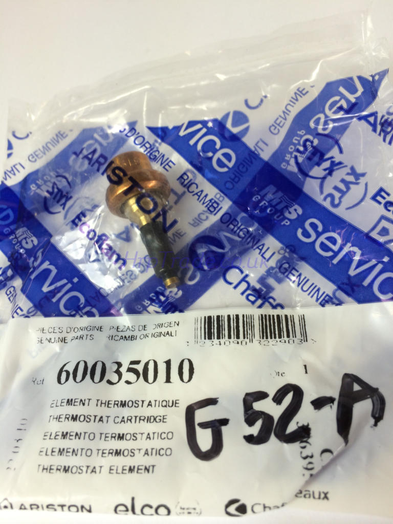 Chaffoteaux Thermostat Cartridge 60035010