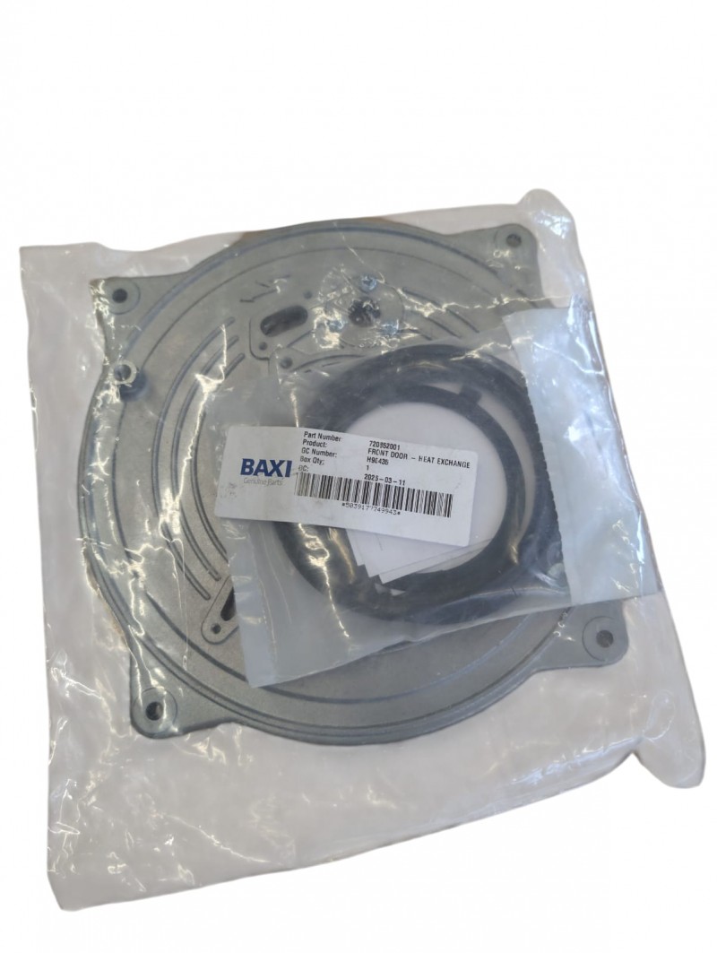 Baxi Heat Exchanger Front Door Megaflo 2 System 720852001