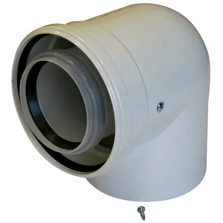 Worcester Bosch Flue Elbow Bend 90 Degree 125mm 7719003664