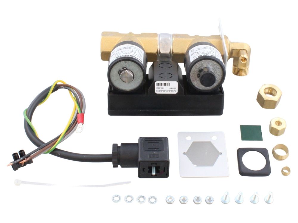 Andrews 1/2 inch gas valve with 240V coils 7724396