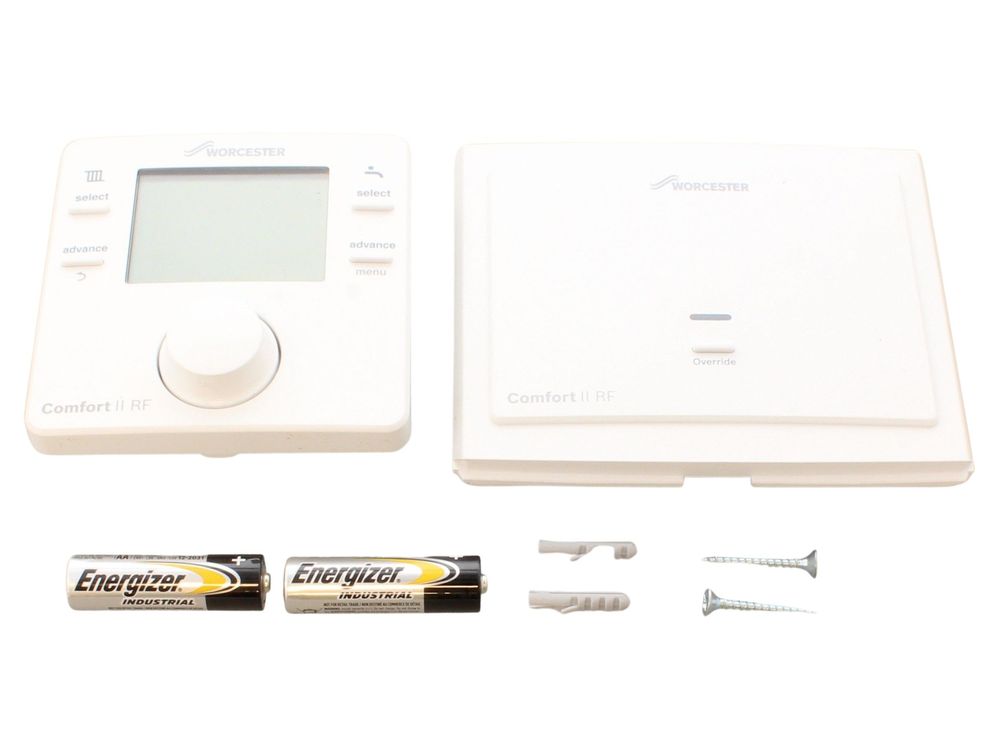 Worcester Bosch Wireless Programmable Room Thermostat Comfort II RF 7733600002