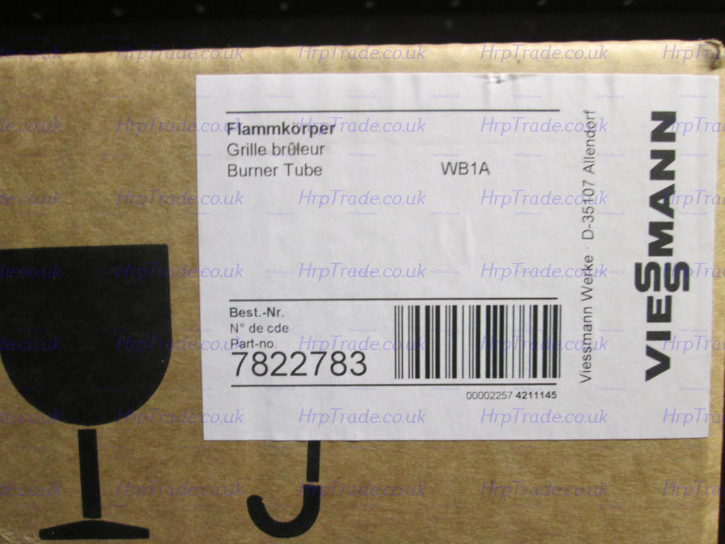 Viessmann Burner Tube Assembly 7822783