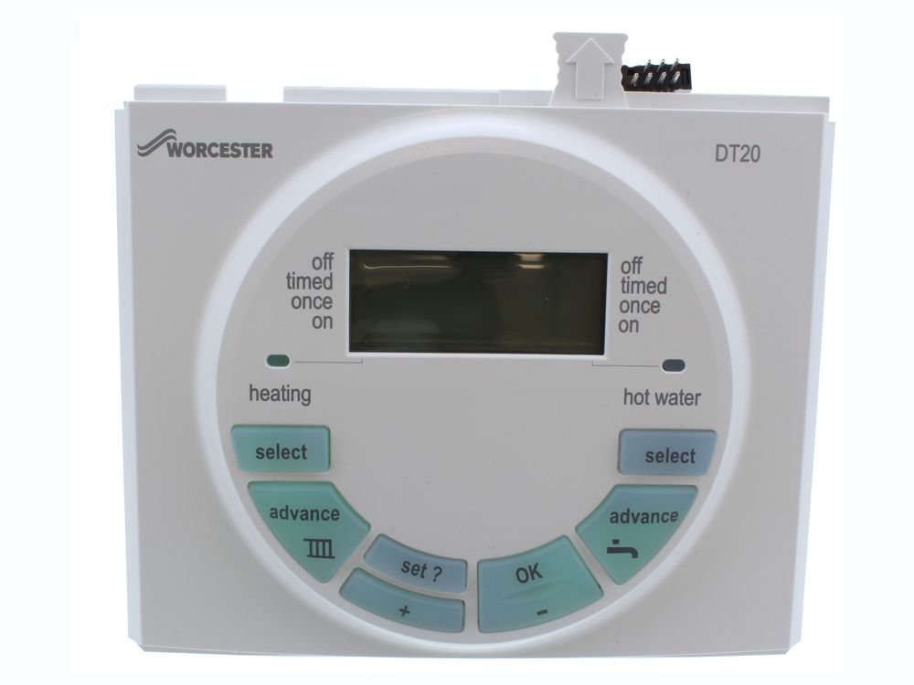 Worcester Bosch Twin Channel Digital Timer DT20 87161066650