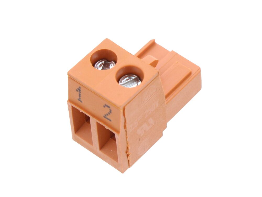 Worcester Bosch Connecting Terminal 2-Pole Orange 5 Pack 87444040880