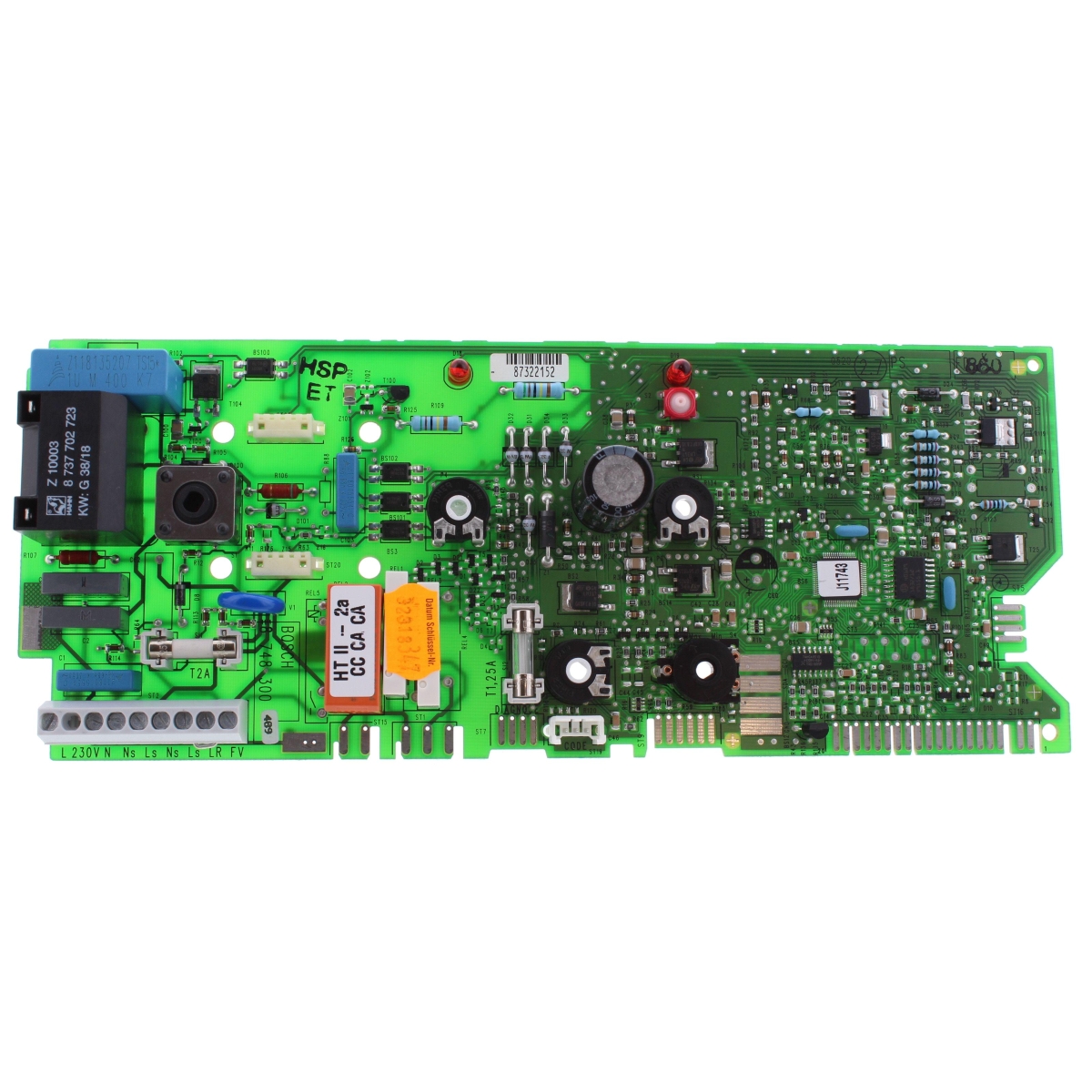 Worcester Bosch Printed Circuit Board 24/28Si II FSN Combi 87483004170