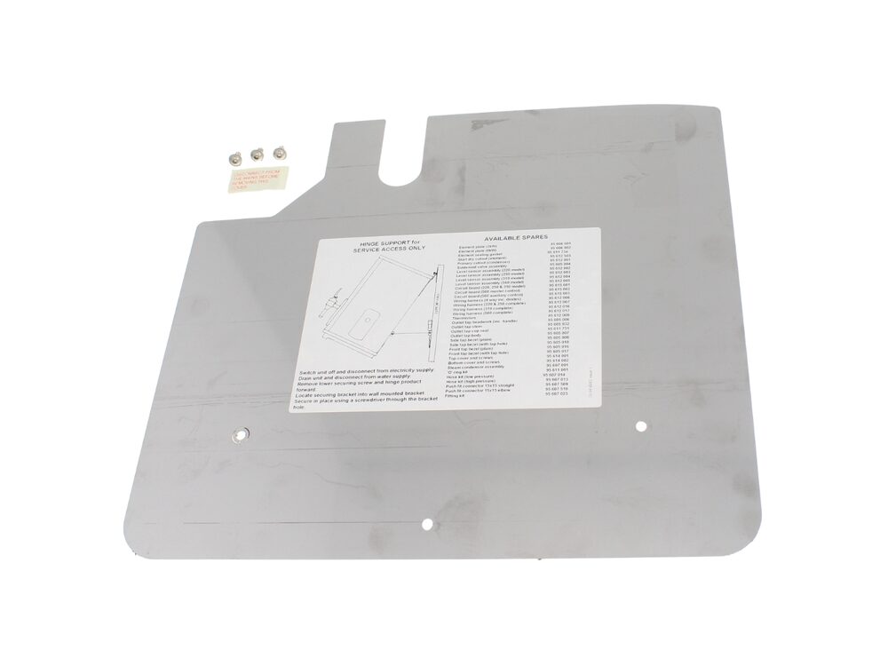 Heatrae Sadia Bottom Cover & Screws 95614002