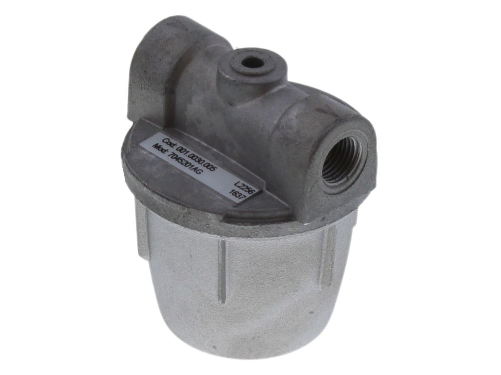EOGB Filter 1/4in Plated Stainless Steel Gauze Element Aluminium Bowl A02-70452/01AG