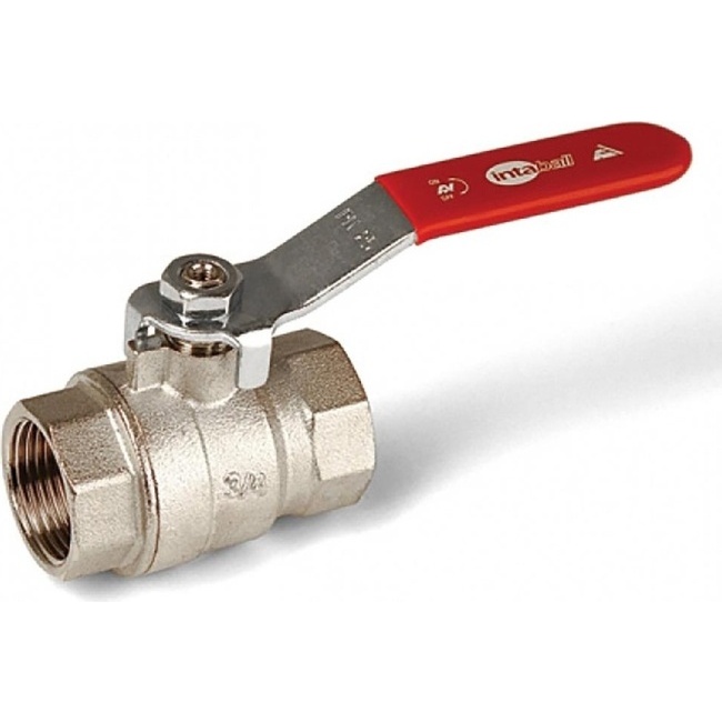 Altecnic Ball Valve 3/4F/F with Red Lever Handle