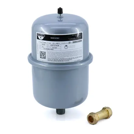 Ariston 406801 Kit A - 2 Litre Expansion Vessel With 15 mm Single Check Valve