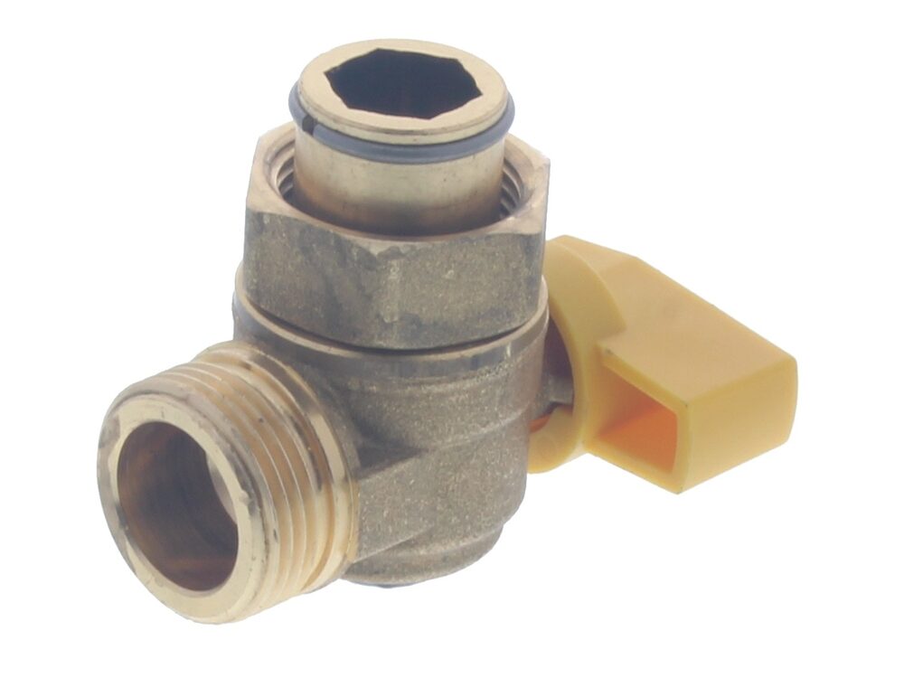 Biasi 3/4 Inch Square Gas Cock BI1084100