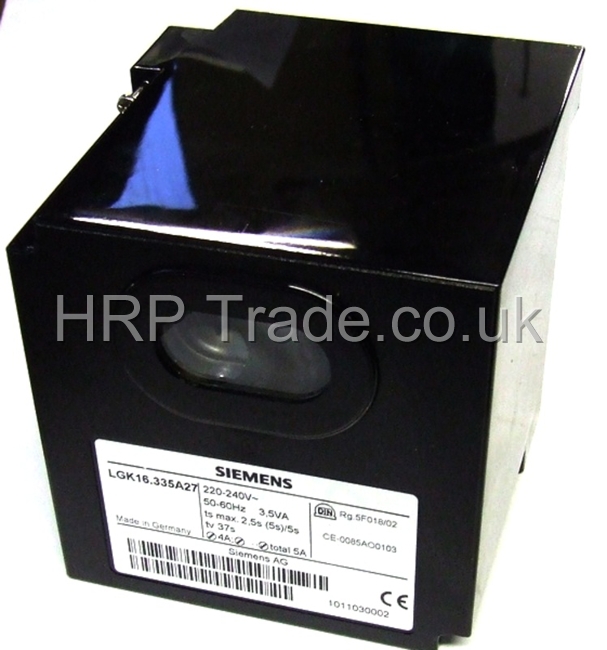 Siemens LGK16.335A27 Control Box Gas