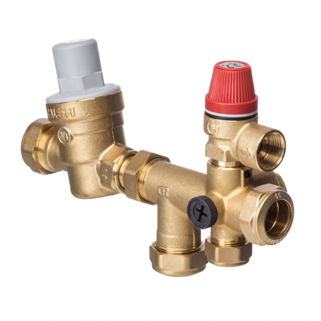 Altecnic Manifold 3/4 PRV At 3.5 Bar SRV Push Fit At 6 Bar