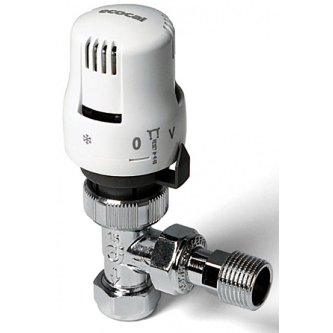 Altecnic Ecocal 8mm Angled Thermostatic Radiator Valve CA-200428MS