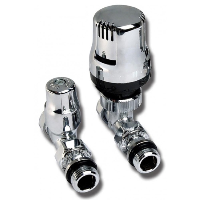 Altecnic Ecocal 10mm Straight Radiator Valve Twin Pack CA-200477