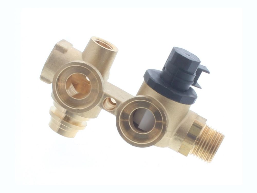 Heatline Flow Sensor Housing Left Return D003200018