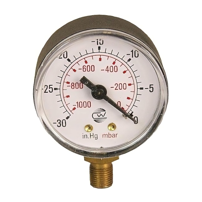 EOGB Vacuum Gauge 0-1 Bar G04-0008