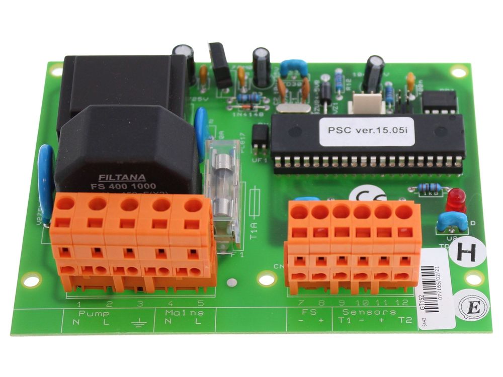 Gledhill Pump Speed Control PCB GT152
