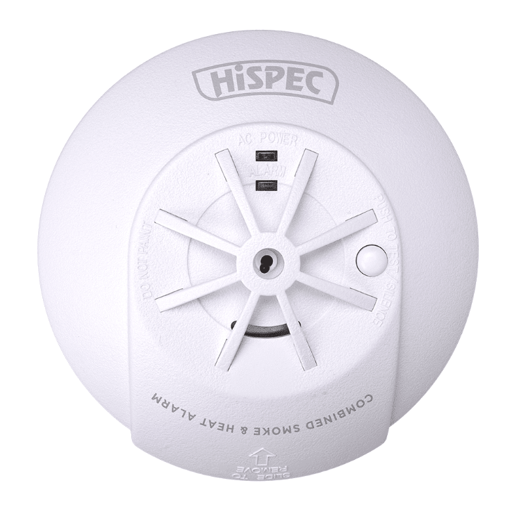 Hispec HSSA/PH/RF10-PRO radio frequency mains smoke & heat detector