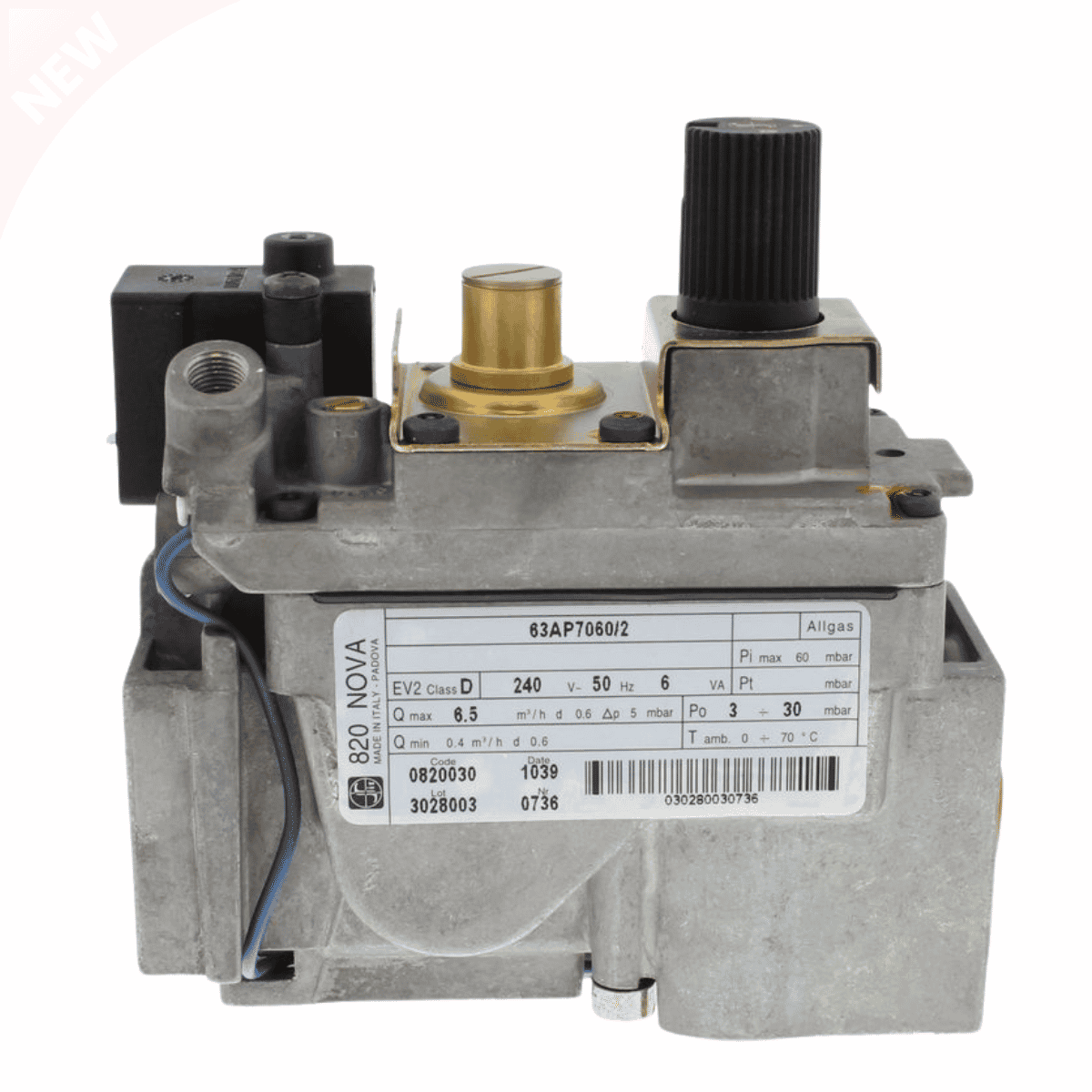 Ideal 170704 Sit Nova Gas Valve 0.820.030 Boxed