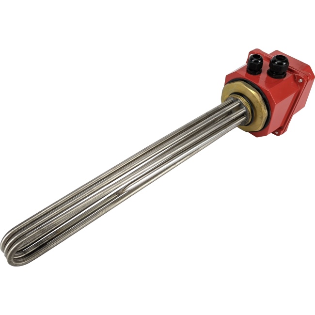 Industrial Immersion Heater 1.3/4 9kW 3Ph 400mm INDELE3