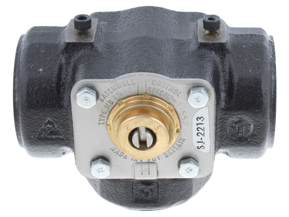 Schneider Electric 3-port rotary valve, 1-1/4in BSP, MB1552